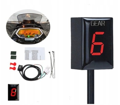 WYŚWIETLACZ BIEGÓW DO YAMAHA FZ FZ1 FZ6 FZ8 FJR XJ XJR MT XT XV YZF WR FZS