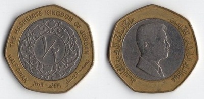 JORDANIA 2009 1/2 DINAR