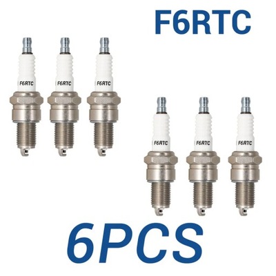 4-6PCS TORCH F6RTC CANDLES REPLACE PARA FIAT 5984036 7554444 MAZDA 16~27883  