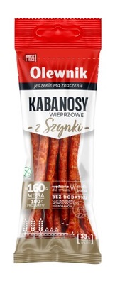 Olewnik Kabanosy wieprzowe 105 g