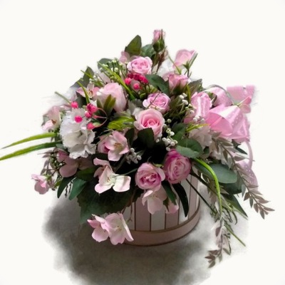 STROIK flower box kompozycja kwiatowa dekoracja