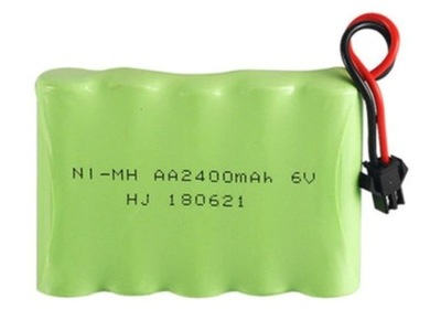 Akumulator Pakiet Bateria NIMH 6V 2400mAh JST SM C
