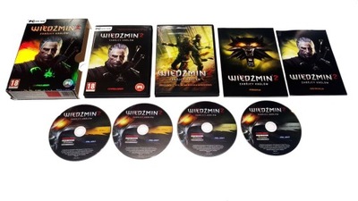 WIEDŹMIN 2 ZABÓJCY KRÓLÓW PREMIEROWE BOX PL PC