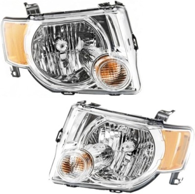 Ford escape 2008-2012 лампа фара лівий + правий передній версія usa tyc фото №1