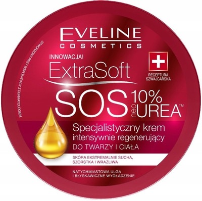 Eveline Extra Soft SOS 10% Urea Krem 200ml