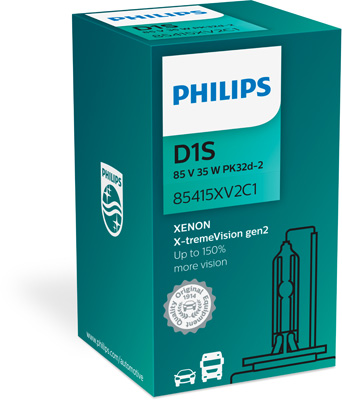 LEMPUTĖ PHILIPS D1S 85V 35W PK32D-2 85415XV2C1 