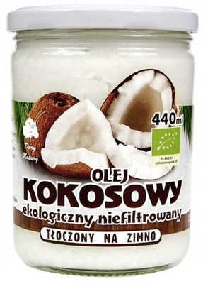 DARY NATURY Olej kokosowy nierafinowany BIO 440 ml