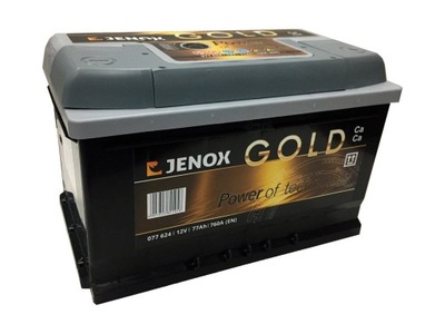 JENOX GOLD BATERÍA 77AH 760A P  