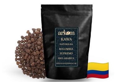 Kawa naturalna Arabica Kolumbia Supremo 100 g