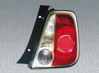 LAMP REAR FIAT 500 07-15 LE LLH412  