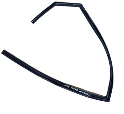 Hyundai tucson iii прокладка скло правий задня фото №1