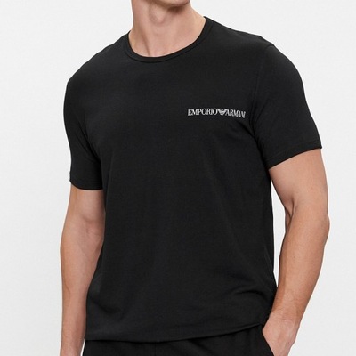 Emporio Armani t-shirt koszulka męska czarna 111267-4R717-07320 M