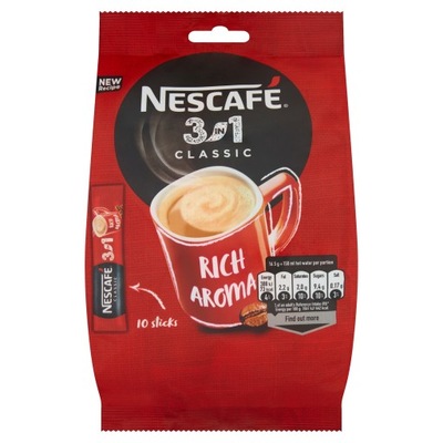 Kawa rozpuszczalna 3 w 1 Nescafe 165 g