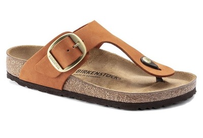 japonki Birkenstock Gizeh Big Buckle - Nubuck