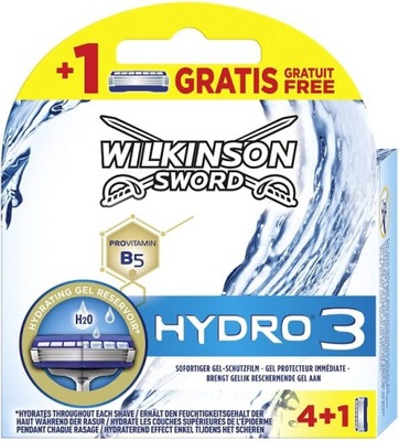 WILKINSON HYDRO 3 NOŻYKI OSTRZA 5szt. z NIEMIEC