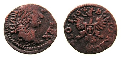 5176. POLSKA, JAN KAZIMIERZ, BORATYNKA 1664