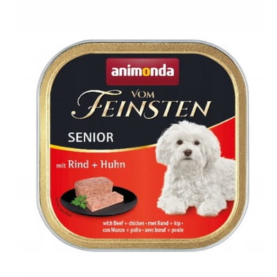 Animonda Senior karma dla psa wołowina z kurczakiem 150g