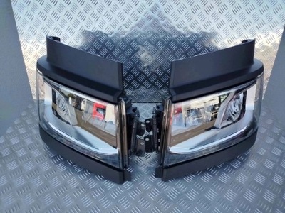 Фара лампа full led з рамка okularem scania ntg фото №1