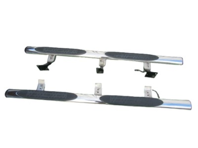 Vw amarok поріг труби пороги підніжка хром 2h6071691a фото №1