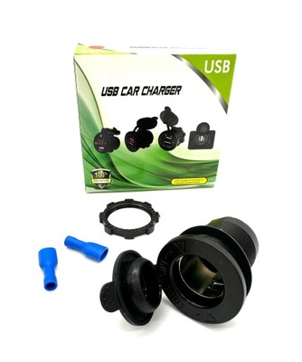 Роз'єм прикурювача 12v 24v 10a фото №1