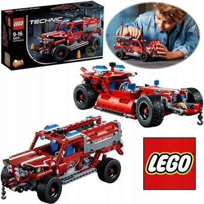 LEGO Technic Klocki LEGO Technic Pojazd szybkiego reagowania 42075