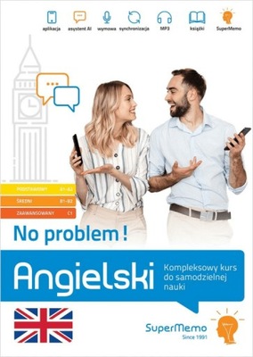 Angielski. No problem! Kompleksowy kurs A1-C1 -