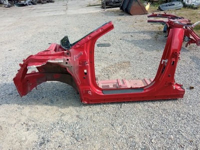 Kia ev6 четверть левая передняя блок двигателя порог лонжерон фото №1