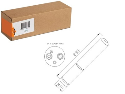 Осушувач кондиціонера citroen c4 aircross c-crosser c-crosser фото №1