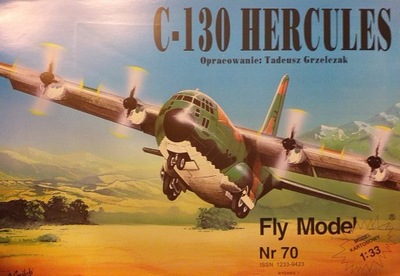 FlyModel nr 70 samolot C-130 HERCULES 1:33
