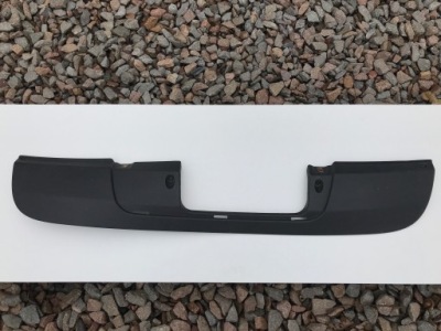 Mazda 3 hb 5d спойлер накладка бампера задний  lift фото №1