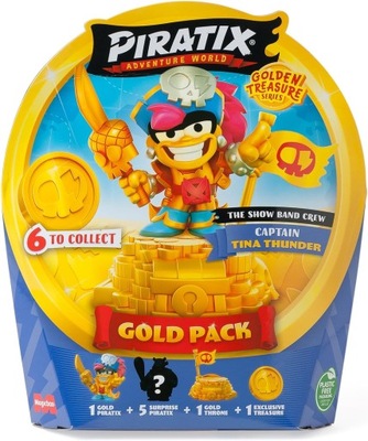 MAGIC BOX - PIRATIX SERIA GOLDEN TREASURE - GOLD PACK 5 z 6 - TINA THUNDER