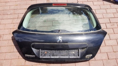 Крышка багажника задняя задняя peugeot 207 hb фото №1