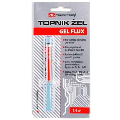 Topnik żel do lutowania w strzykawce 1,4ml