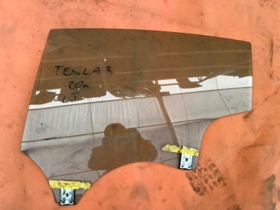 Tesla model 3 скло двері ліва лівий задня задня s фото №1