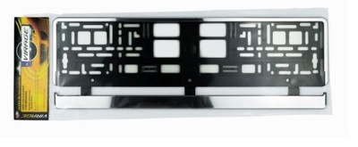 VIRAGE ramka do tablicy rejestracyjnej CHROM 1 SZT.