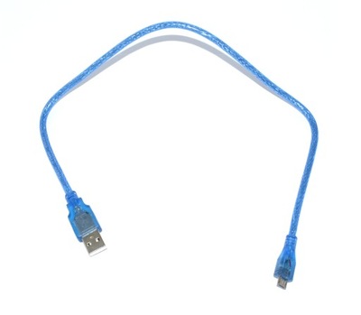 Przewód adapter przejściówka USB-microUSB 50cm