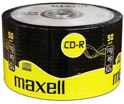 Płyty CD-R maxell 50 szt. CD CAKE