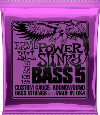 Struny do Gitary Basowej - Ernie Ball 2821 50-135