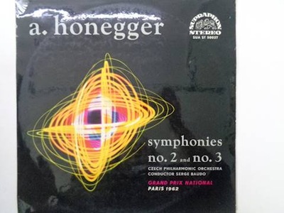 A.Honegger symphonies no 2 and no 3 - Baudo