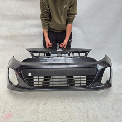 Kia rio iii lift 14-17 бампер перед передній фото №1