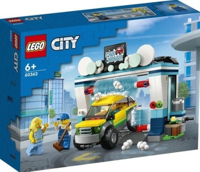 KLOCKI LEGO CITY MYJNIA SAMOCHODOWA 243 ELEMENTÓW