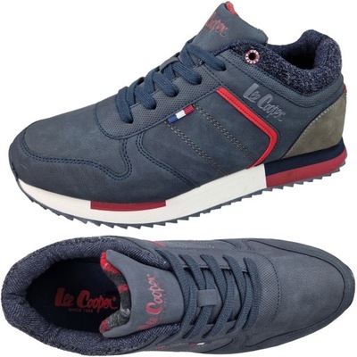 LEE Cooper buty męskie sportowe granatowe 0642m 41