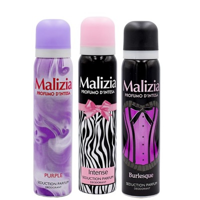 Malizia 3x damski dezodorant w sprayu