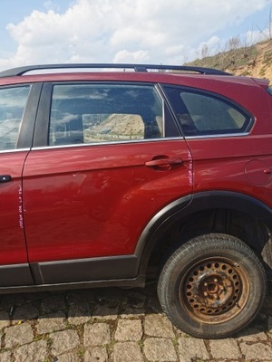 Chevrolet captiva двері ліва задня задні голий 07 r фото №1