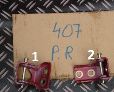 Peugeot 407 1.8 16v петля дверь правый перед фото №1