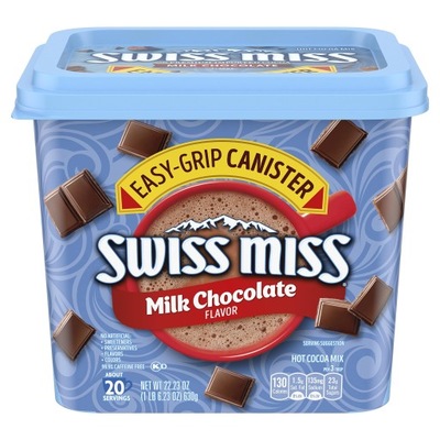 SWISS MISS z USA Milk Chocolate czekolada do picia 20 porcji 630g