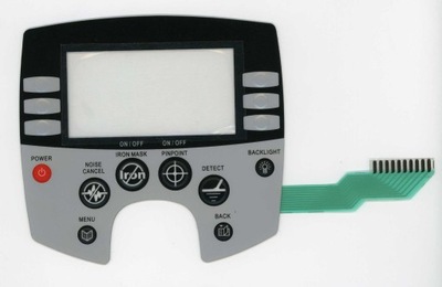 Klawiatura wykrywacza Minelab Explorer