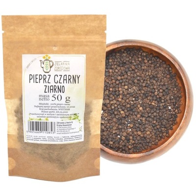 Pieprz czarny ziarno 50g