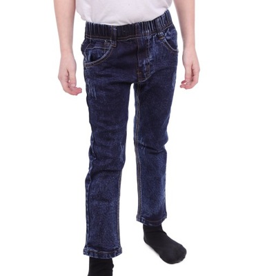 Spodnie jeans dziewczęce 134-140