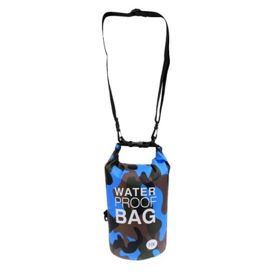10L Camo Waterproof Dry Bag Sack for Blue Camo